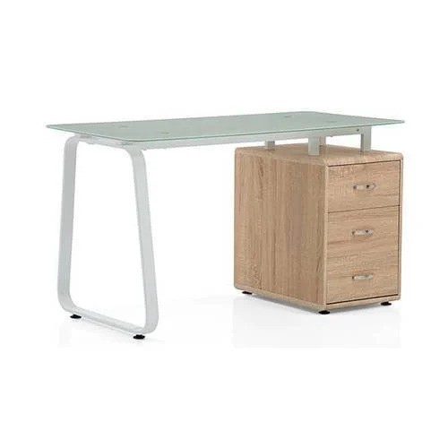 Wooden Brown & White Eddings Study Table