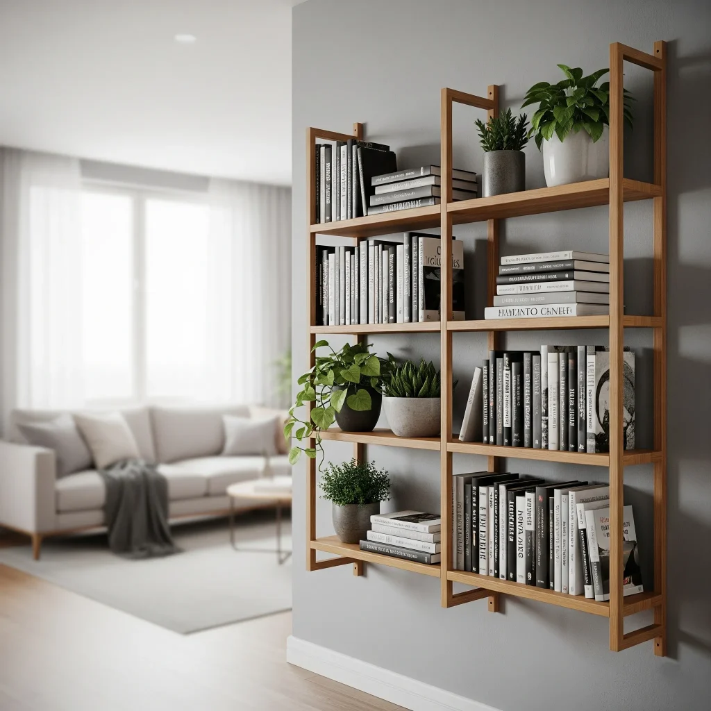 Wall-Mounted Shelving