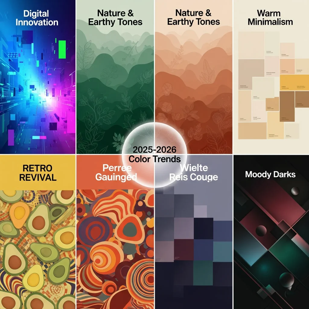 Color Innovation Chart Interior Color Palettes That Will Dominate 2025 & 2026 - Sara Interior