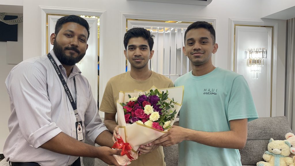 Clients with Sara Interior